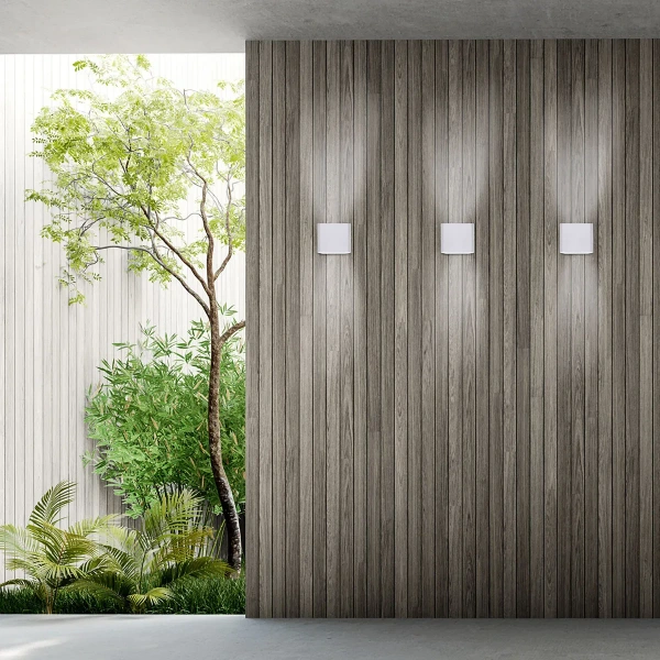Kinkiet Sapri czarny LED 4000K IP54