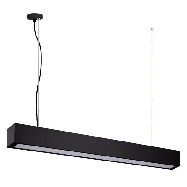Lampa wisząca Ibros 93 cm czarna LED 24W CCT