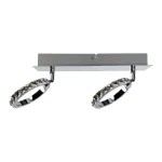 Kinkiet Carrara 2 chromowany LED 10W 3000K