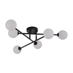 Lampa sufitowa Dorado 6 czarna 6xG9
