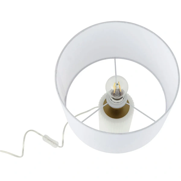 Lampa stołowa Tokio biała 1xE27