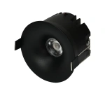 Oczko podtynkowe Zyra czarne LED 10W CCT