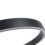 Lampa wisząca Midway Triangle mała czarna LED 3000K