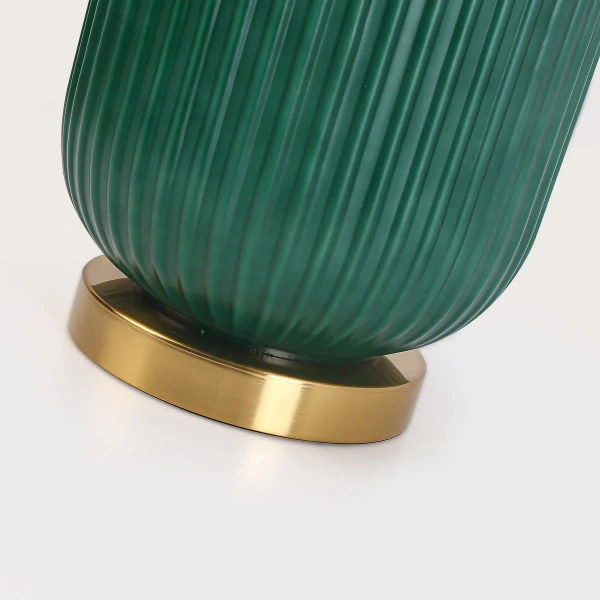 Lampa stołowa Tamiza 65 cm zielona 1xE27
