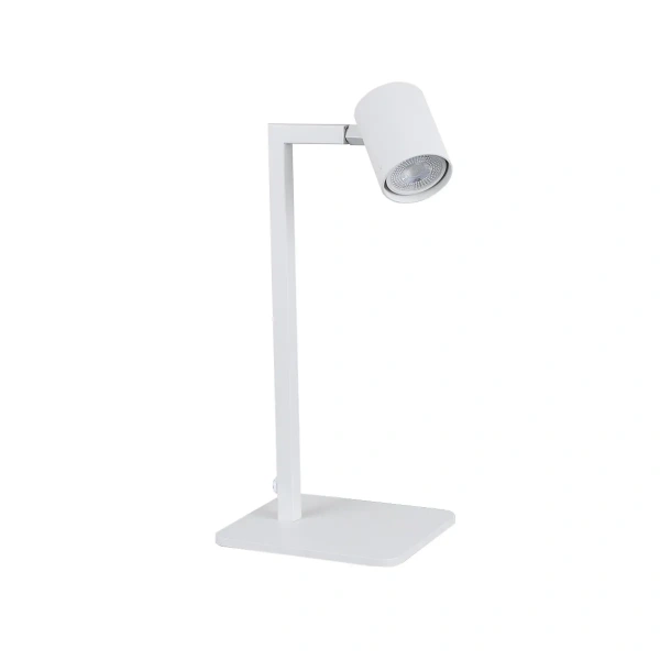 Lampa biurkowa Snow biała 1xGU10