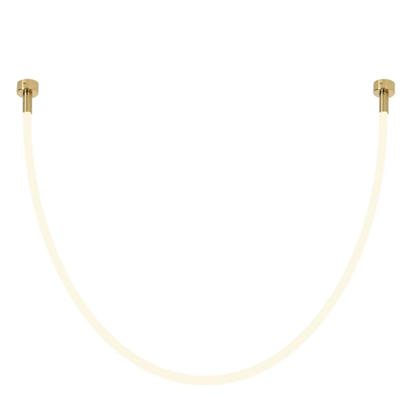 Lampa wisząca Rope Light 4 m biało-złota LED 50W CCT