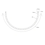 Lampa wisząca Dorado Rope 3 m złota LED CCT
