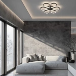 Plafon Velva czarny LED 45W CCT