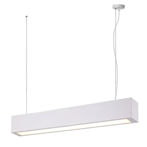 Lampa wisząca Ibros 63 cm biała LED 18W CCT