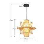 Lampa wisząca Astra naturalna 1xE27