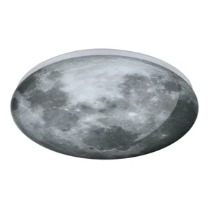 Plafon Luna planeta 38 cm szary LED 24W 4000K