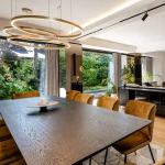 Lampa wisząca Midway mała złota LED 3000K