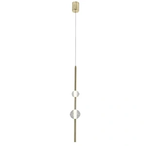 Lampa wisząca Vaku złota LED 4000K