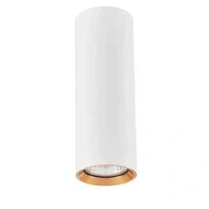 Tuba natynkowa Manacor 17 cm biało-złota 1xGU10