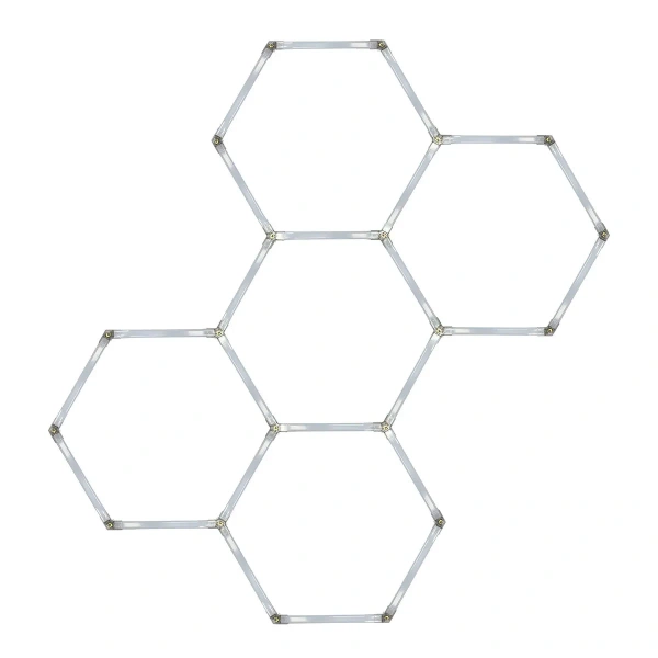 Plafon Geometric System 5 New biały LED 4000K IP44