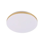 Plafon Babilon okrągły 33 cm złoto-biały LED 4000K