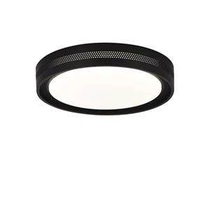 Plafon Ronda 40 cm czarny LED 25W CCT