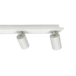 Plafon Parma 70 cm biały 4xGU10 + LED 20W CCT
