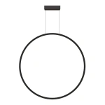 Lampa wisząca Mirror L czarna LED 47W CCT IP44
