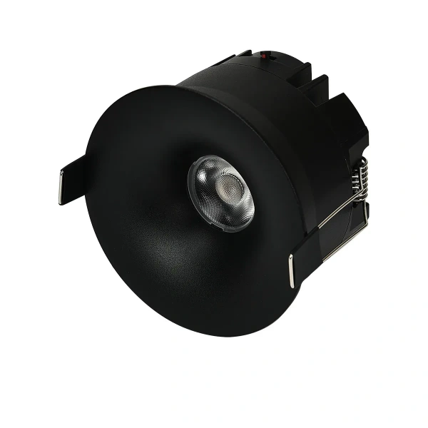 Oczko podtynkowe Zyra czarne LED 10W CCT