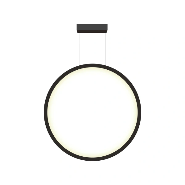 Lampa wisząca Mirror S czarna LED 35W 3000K IP44