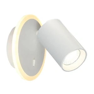 Spot sufitowy Parma 1 biały 1xGU10 + LED 5W CCT