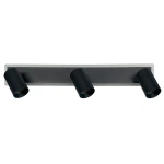 Spot sufitowy Parma 3 czarny 3xGU10 + LED CCT
