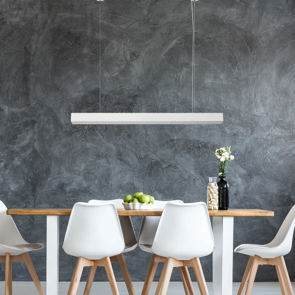 Lampa wisząca Mira L biała LED 45W CCT