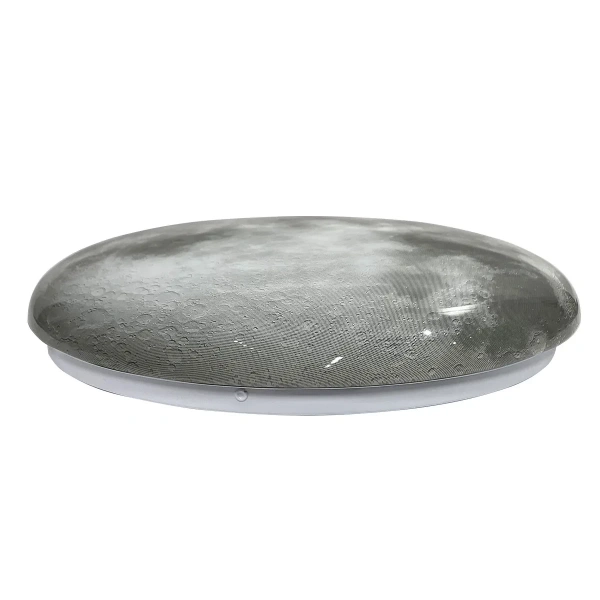 Plafon Luna planeta 38 cm szary LED 24W 4000K