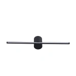 Kinkiet Modern Slim 40 cm czarny LED 3000K IP44