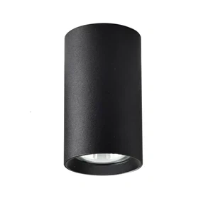 Tuba natynkowa Manacor 13 cm czarna 1xGU10