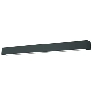 Kinkiet Ibros duży czarny LED 12W 4000K IP44