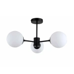 Lampa wisząca Roma 3 czarna 3xE14