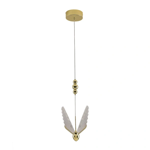 Lampa wisząca Mariposa 1 złota LED 8W CCT
