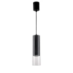 Lampa wisząca Manacor czarna 1xGU10
