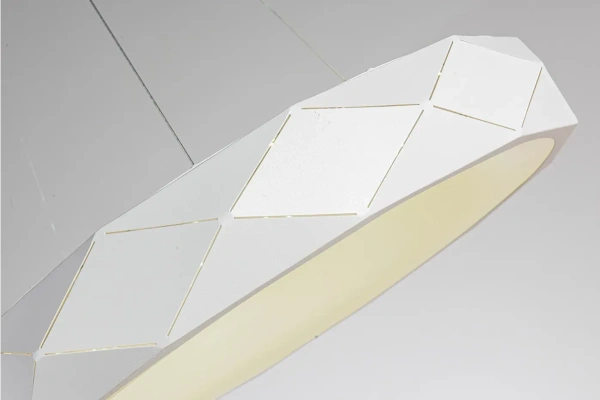 Lampa wisząca Reus biała LED 4000K