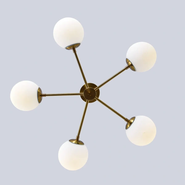 Lampa wisząca Roma 5 złota 5xE14