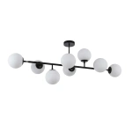 Lampa wisząca Dorado 8 czarna 8xE14