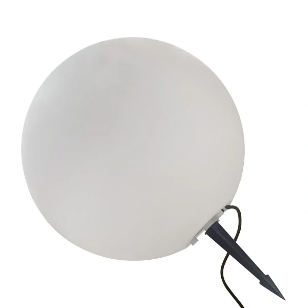 Lampa ogrodowa Gaja 40 cm biała 1xE27 IP65