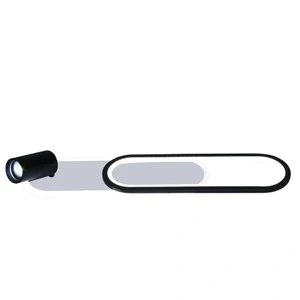 Spot sufitowy Parma 1 długi 60 cm czarny 1xGU10 + LED 18W CCT