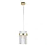 Lampa wisząca Vetro 1 złota 1xE14