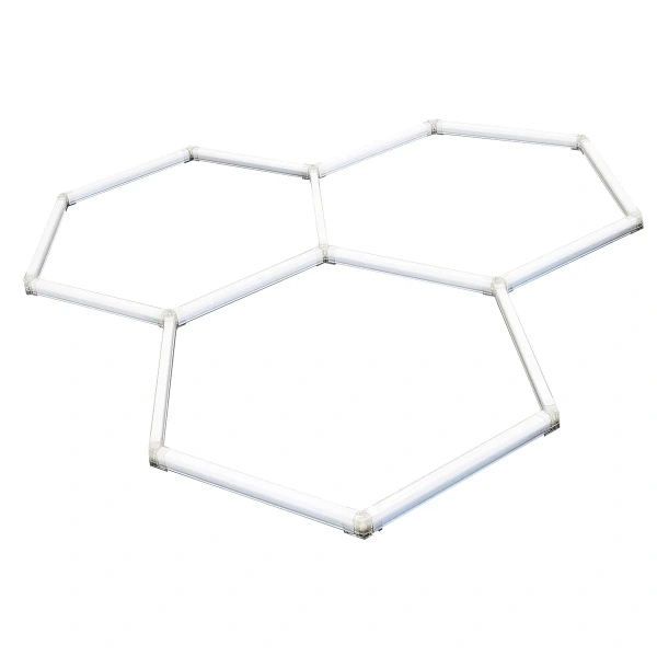 Plafon Geometric System 3 New biały LED 4000K IP44