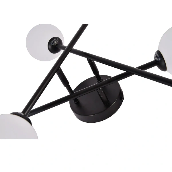 Lampa sufitowa Dorado 6 czarna 6xG9