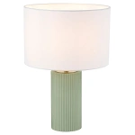 Lampa stołowa Tokio miętowa z białym abażurem 1xE27