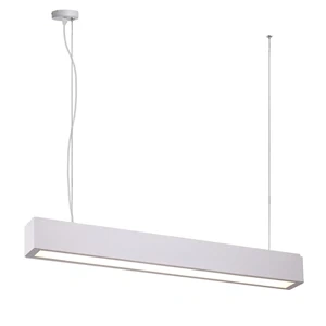 Lampa wisząca Ibros 93 cm biała LED 24W CCT