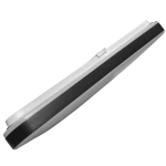 Plafon Babilon kwadratowy 38 cm czarno-biały LED 4000K