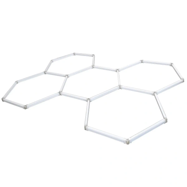 Plafon Geometric System 5 New biały LED 4000K IP44