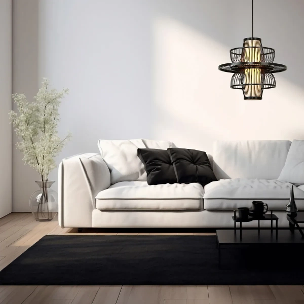 Lampa wisząca Astra czarna 1xE27
