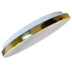 Plafon Babilon okrągły 38 cm złoto-biały LED 4000K