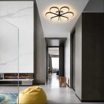 Plafon Velva czarny LED 45W CCT